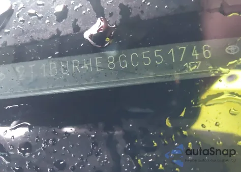 2016 Toyota Corolla Le Plus from USA, damaged, VIN 2T1BURHE8GC551746